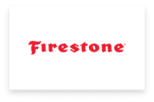 Firestone logo in red text on a white background.