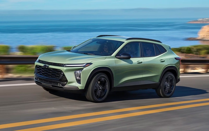2026 Green Chevrolet Trax